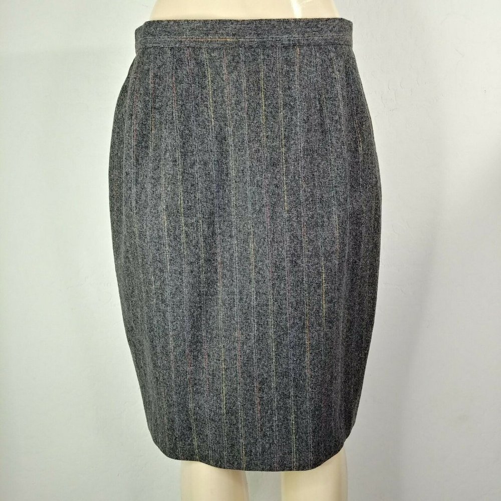 Bernard Zins Made In France Wool Skirt  Women's Size 14